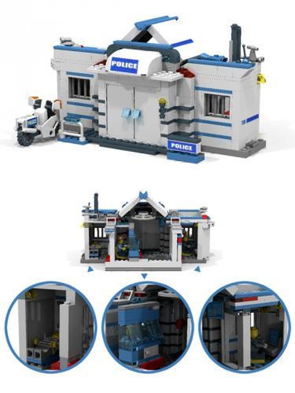 Lego Alt 7288 Police Precinct