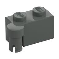 Lego Hinge Brick 1 x 4 [Upper] / Dark Gray