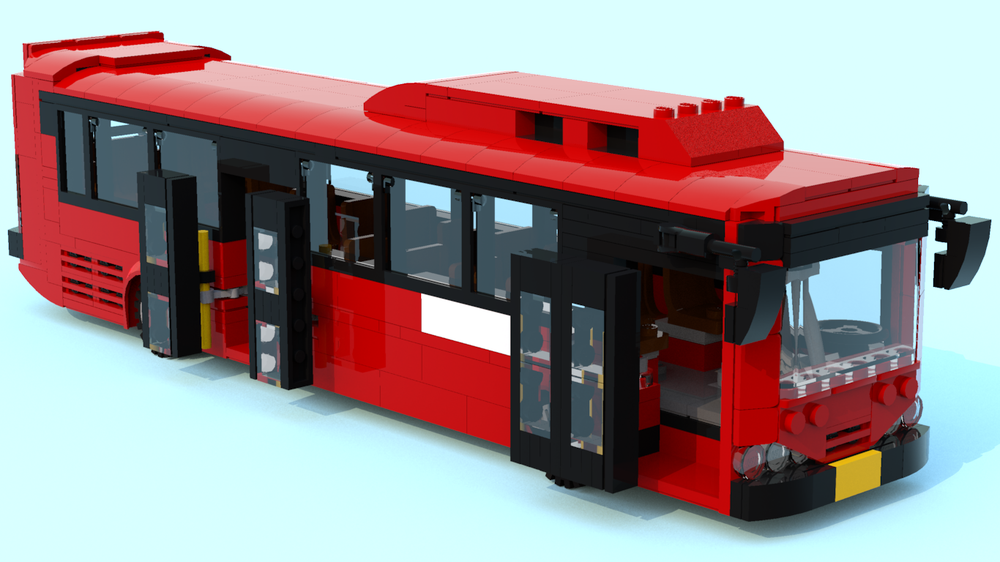 Lego korean city bus