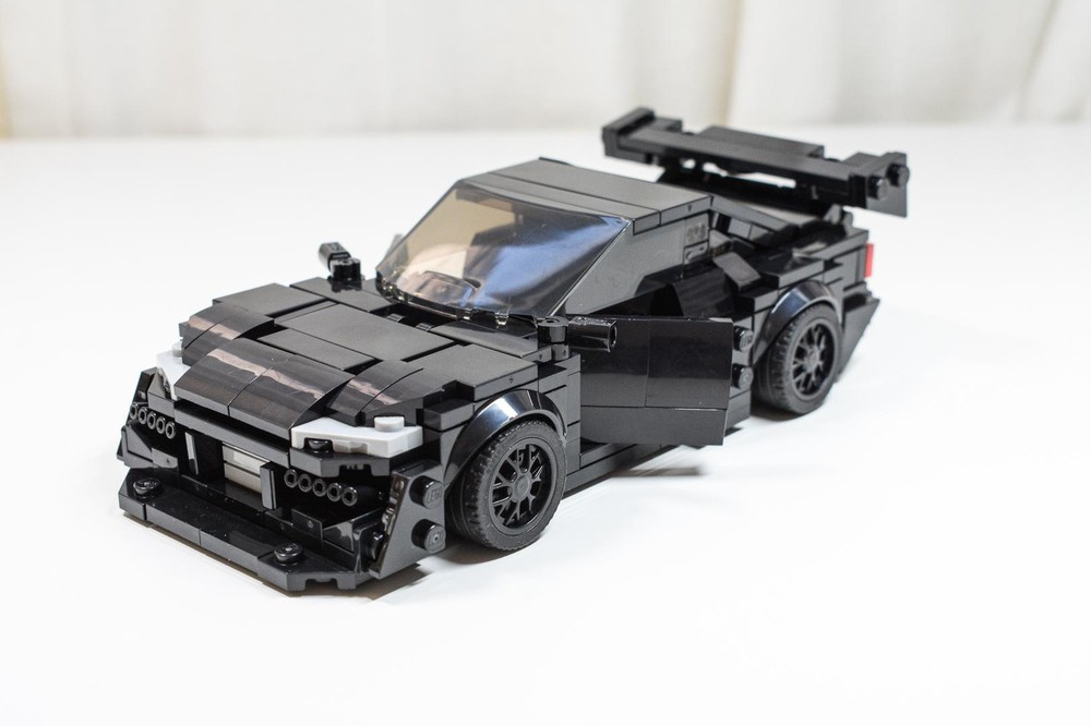 Lego Nissan Silvia S15 Rocket Bunny in Black