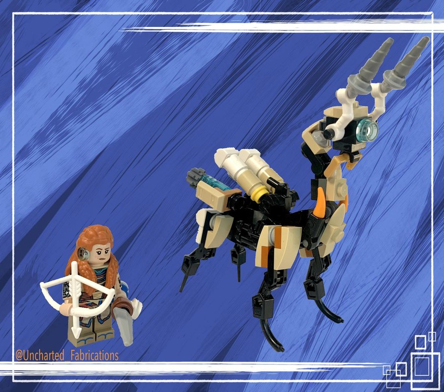 Lego Horizon: Zero Dawn Lancehorn