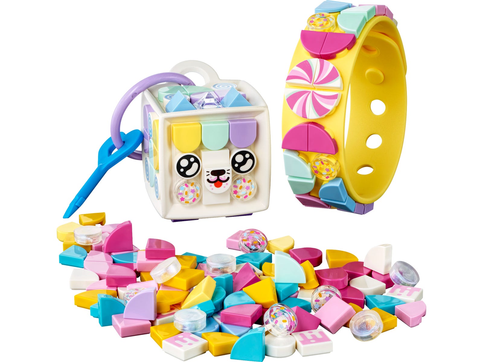 Lego Candy Kitty Bracelet & Bag Tag