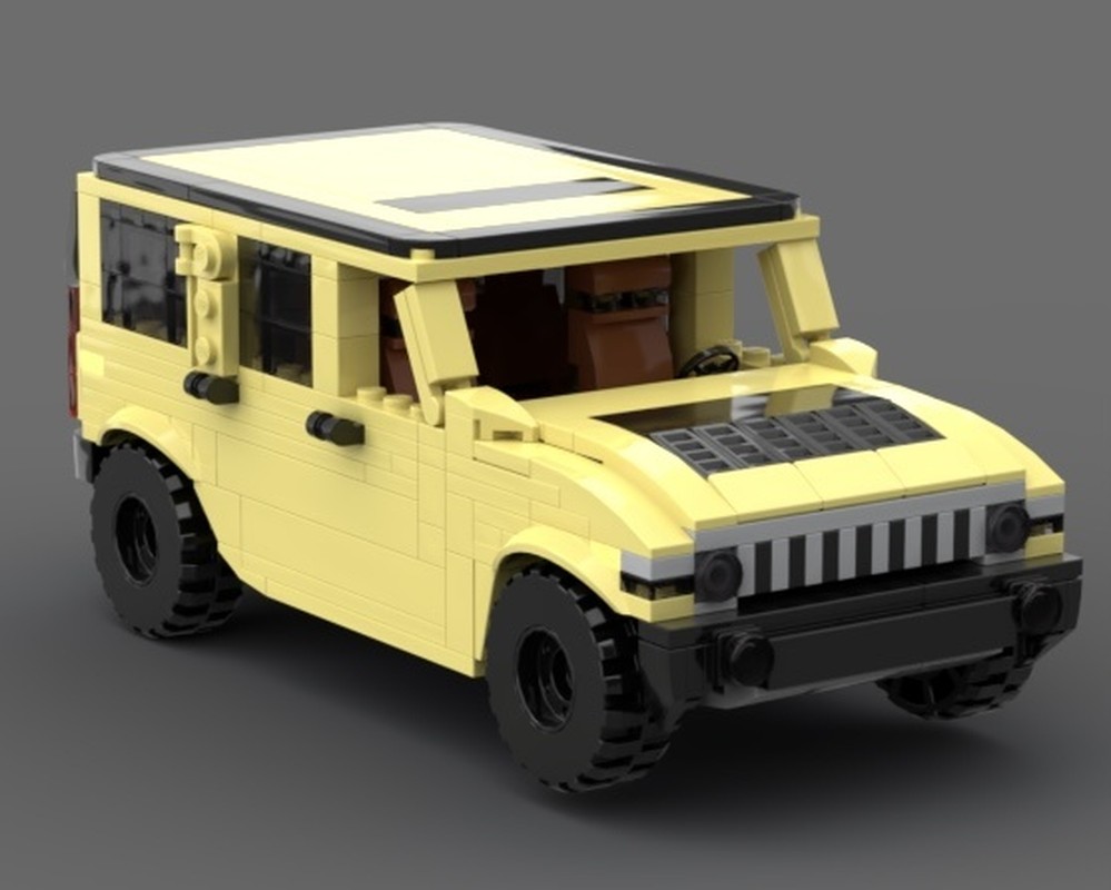 Lego my hummer h2 moc