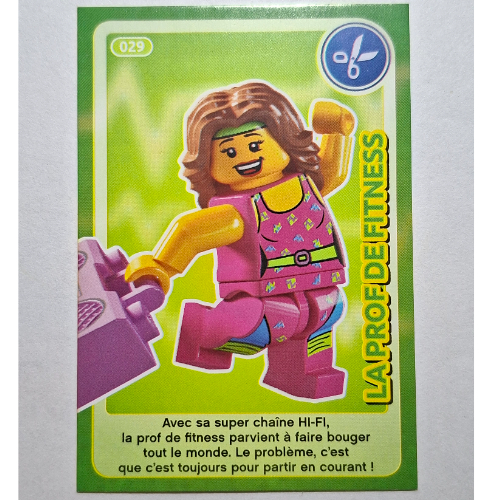 Lego Trading Card for Set TRADINGCARD-12, #029 Print / [No Color/Any Color]