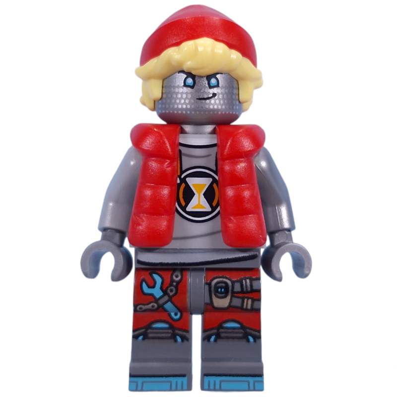 Lego Cooper, Flat Silver Head