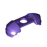 Lego Minifig Neckwear Shoulder Guards / Dark Purple