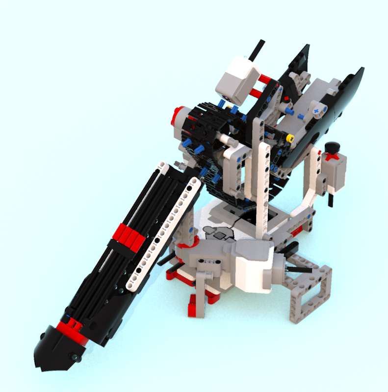 Lego EV3 M&M's color sorter