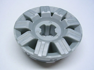 Lego Wheel 60 x 34 RC Outside / Pearl Light Gray