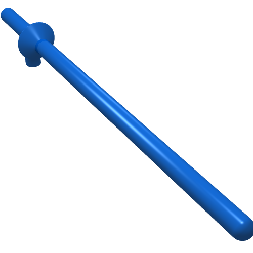 Lego Weapon Lance / Blue