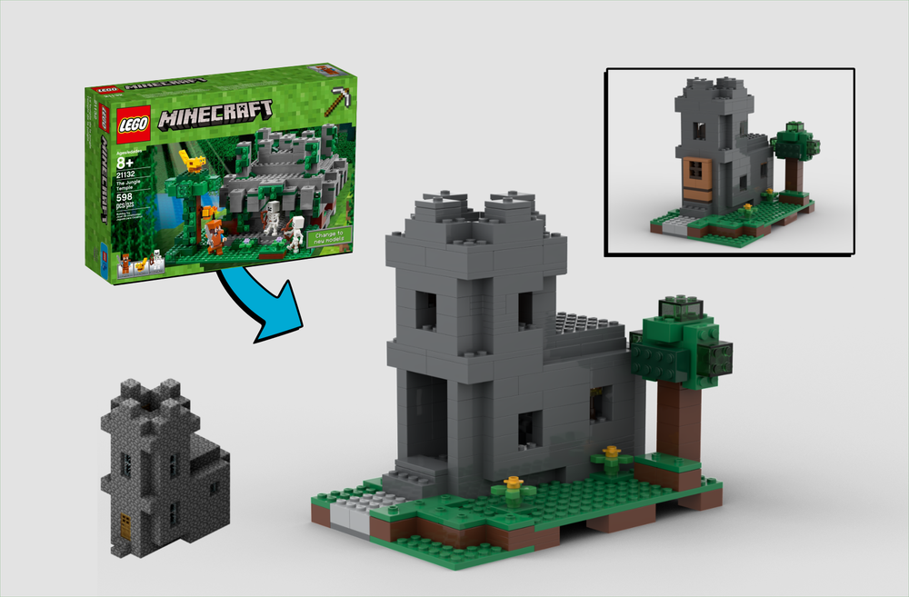Lego Classic Minecraft Church