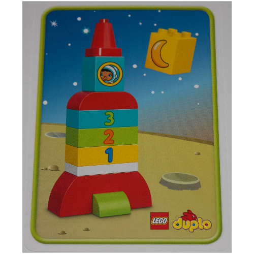 Lego Idea Card, For Set 10815-1 - Card 1 / [No Color/Any Color]