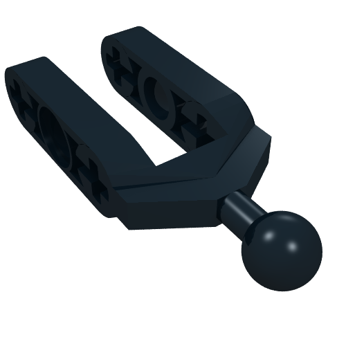 Lego Technic Steering Knuckle Arm with Ball Joint / Black