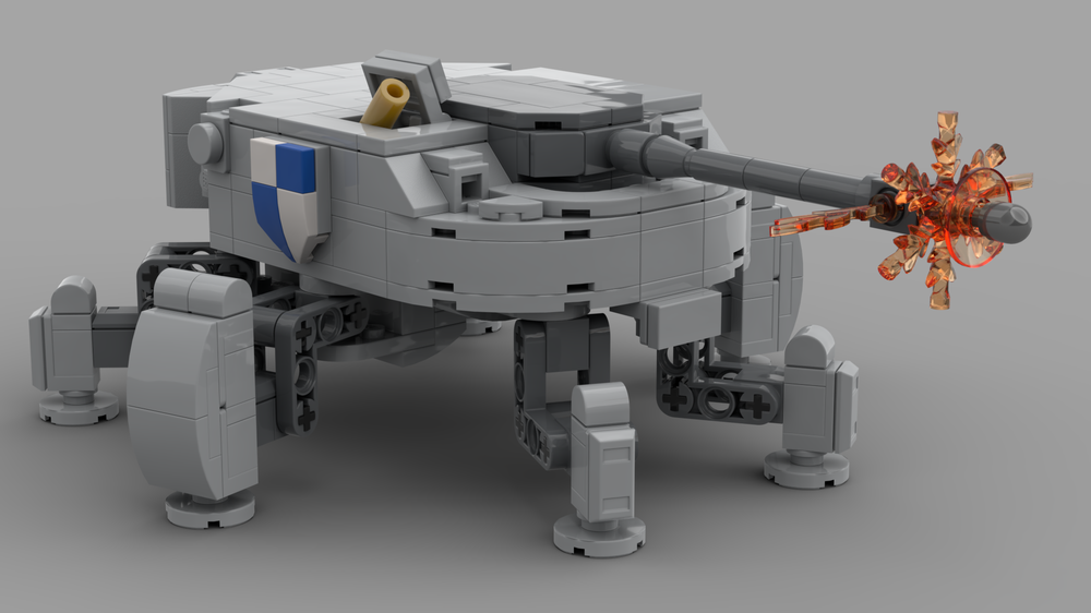 Lego Dieselpunk walkermech jaeger