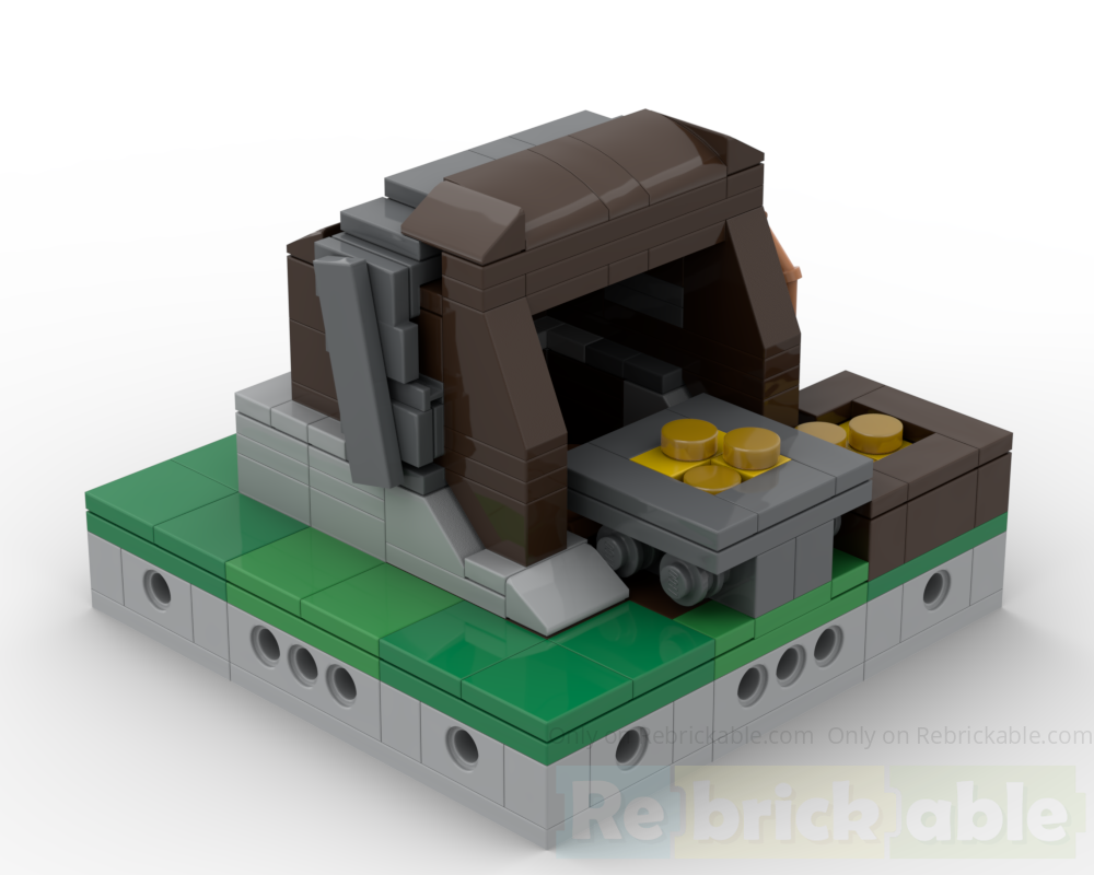 Lego Clash Of Clans Modular Gold Mine