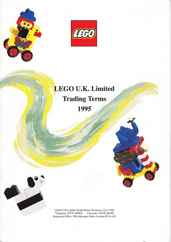 Lego 1995 Dealer Large UK - Trading Terms
