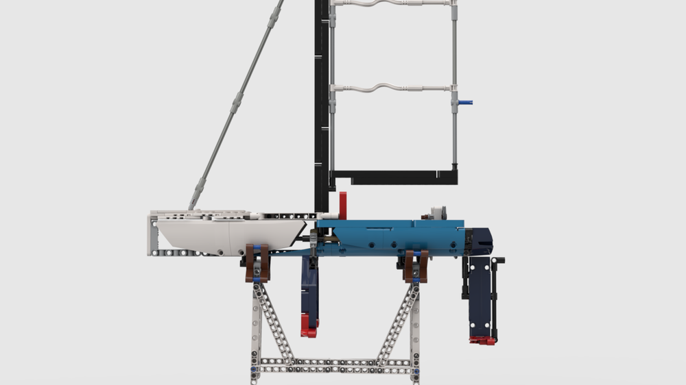 Lego America's Cup Foil Sailing boat