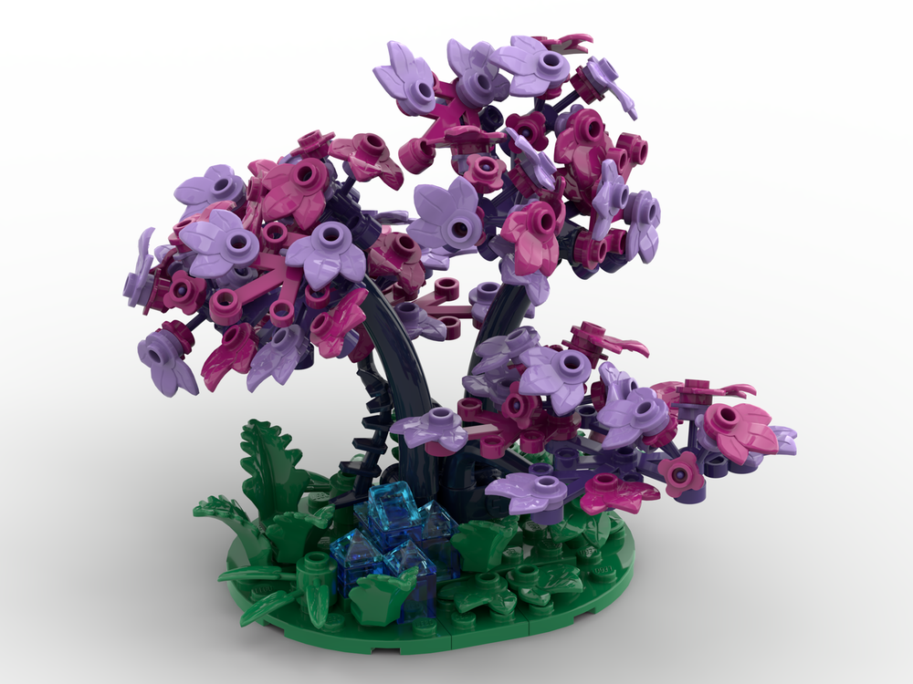 Lego Elven Tree Dark Blue/Purple
