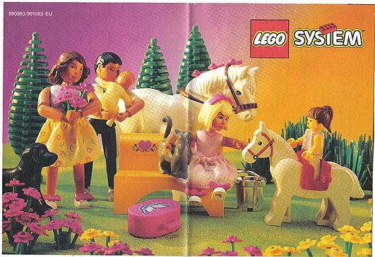 Lego 1994 Medium Belville / Paradisa European (990983/991083-EU)