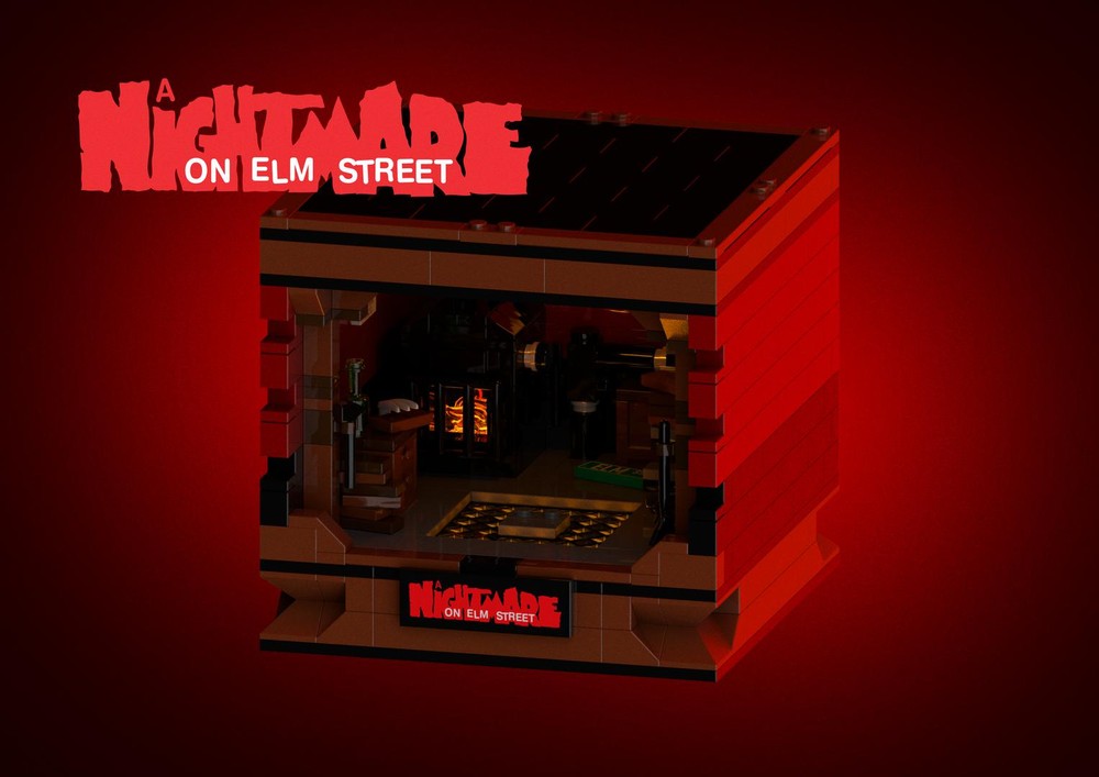 Lego A Nightmare On Elm Street Basement