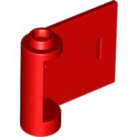 Lego Door 1 x 3 x 2 Right - Open Between Top and Bottom Hinge / Red