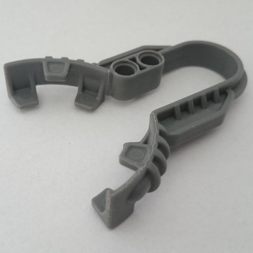 Lego Launcher, Large Figure Weapon, Kanoka Disk Launcher Small / Dark Bluish Gray