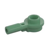 Lego Plate Round 1 x 1 with Hollow Stud and Horizontal Bar 1L / Sand Green