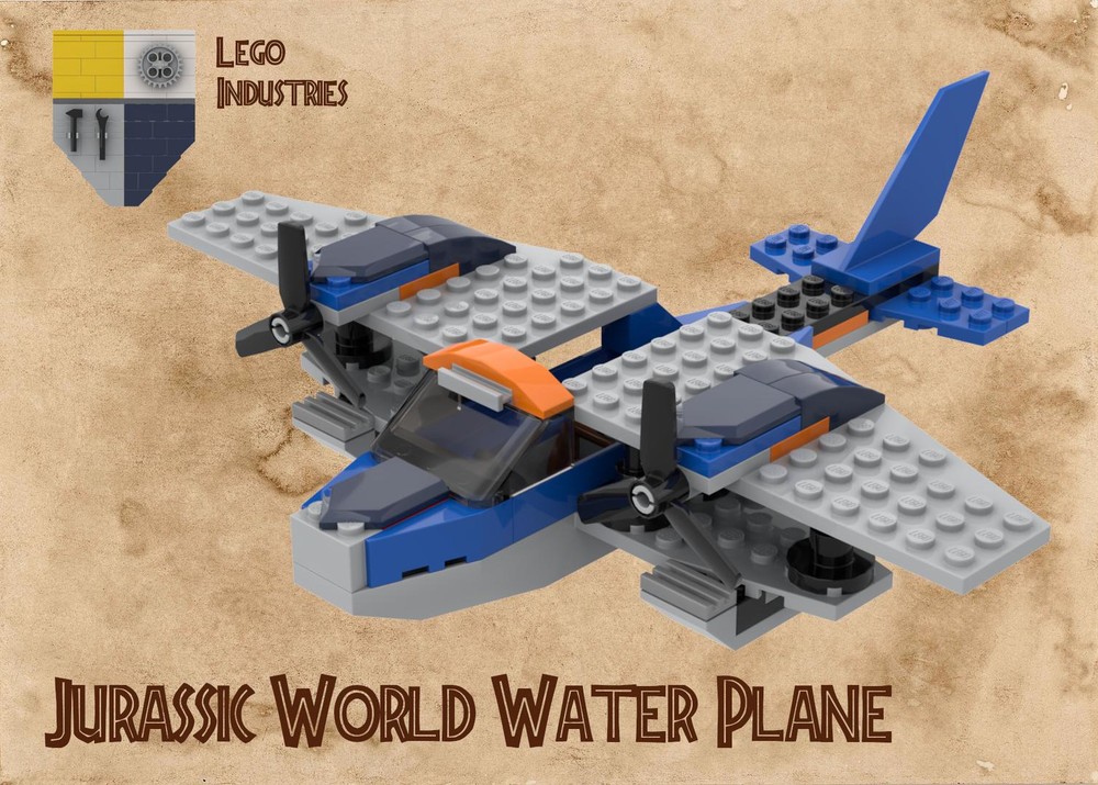 Lego Jurassic World Water Plane