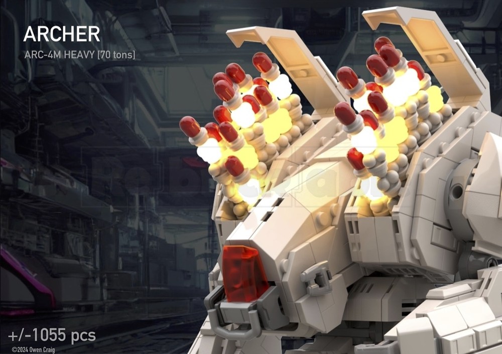 Lego Archer ARC-4M Battlemech