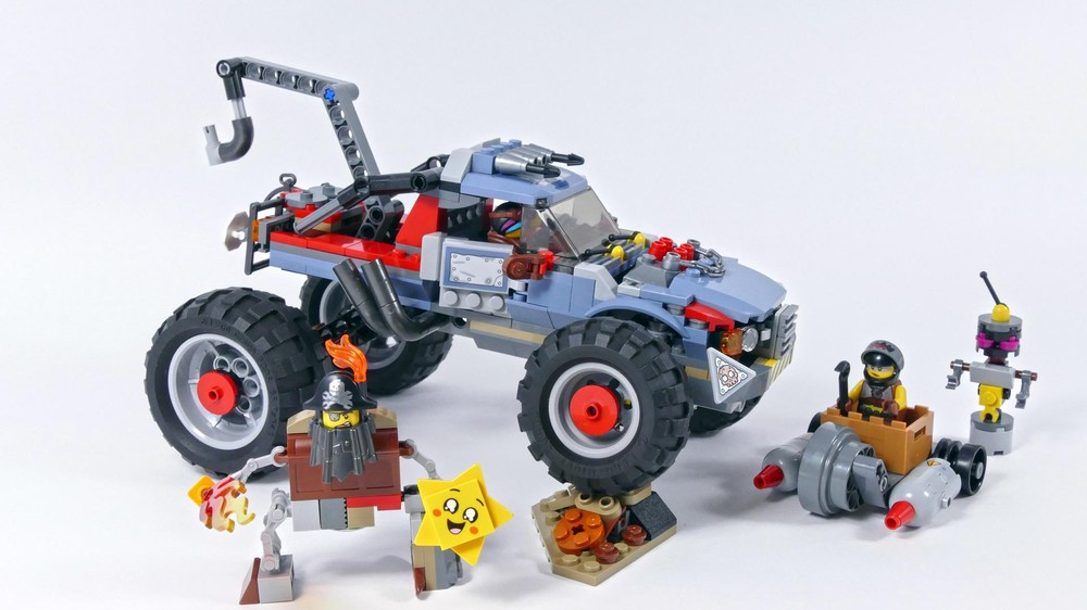 Lego Emmet and Lucy's Off-road Wrecker - The Lego Movie 2 70829 B model