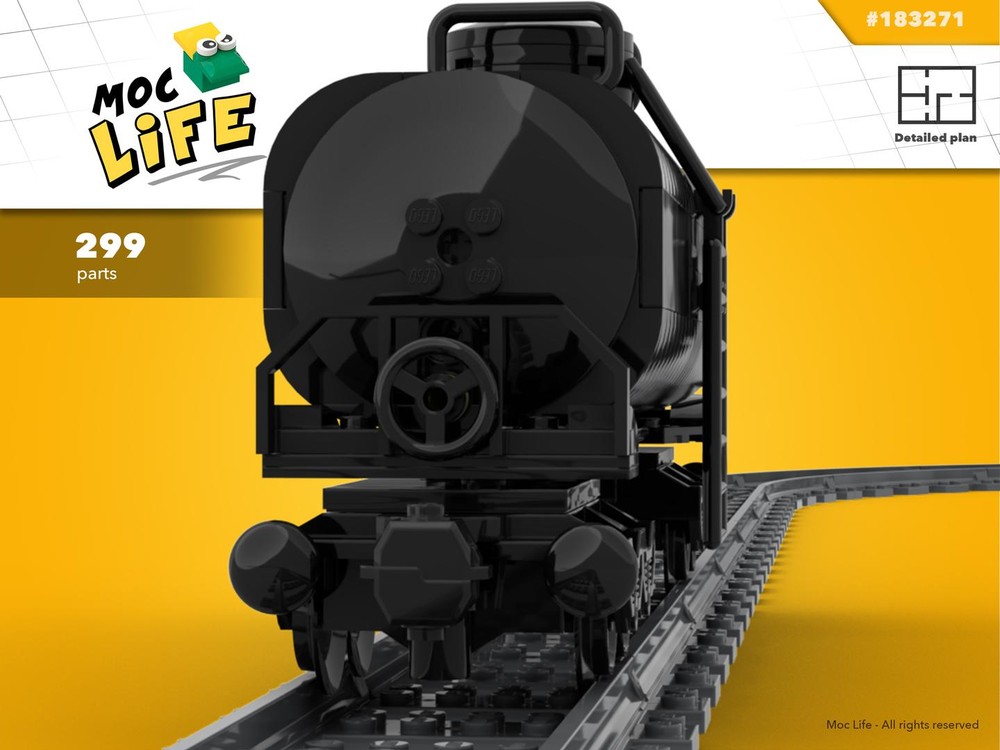 Lego Liquified natural gas wagon