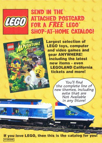 Lego 2000 Insert - Shop at Home - version with train (4130246)