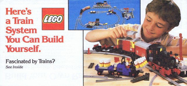 Lego 1989 Insert - Shop at Home - Train
