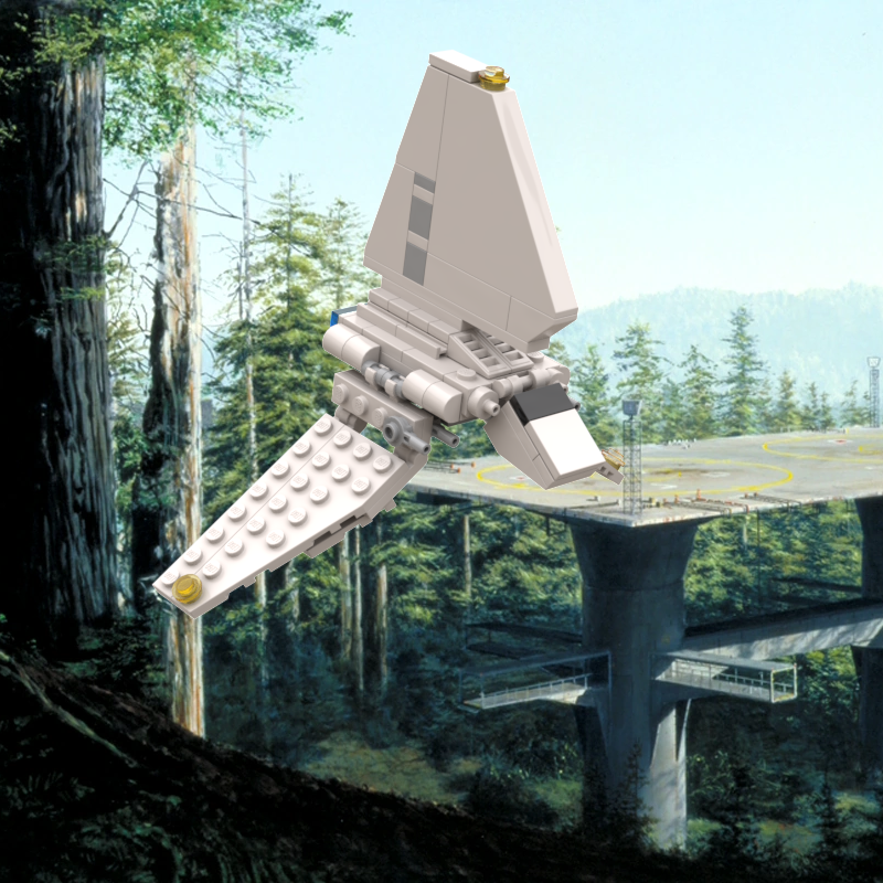 Lego Micro Imperial Shuttle