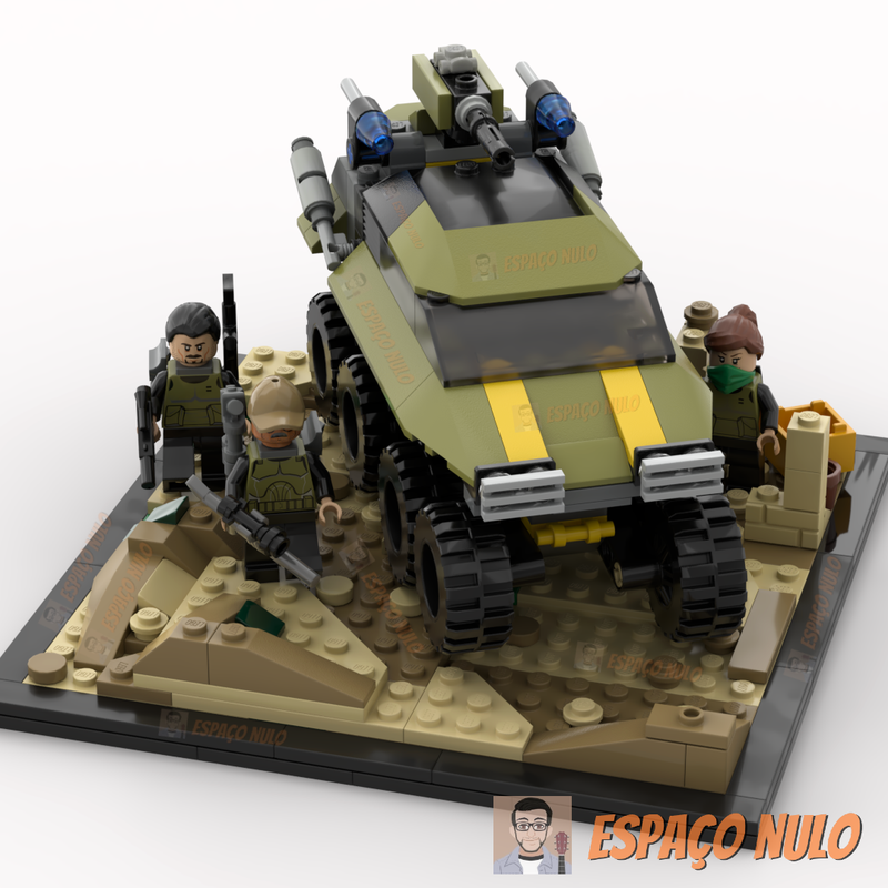 Lego Hydra Tank Display