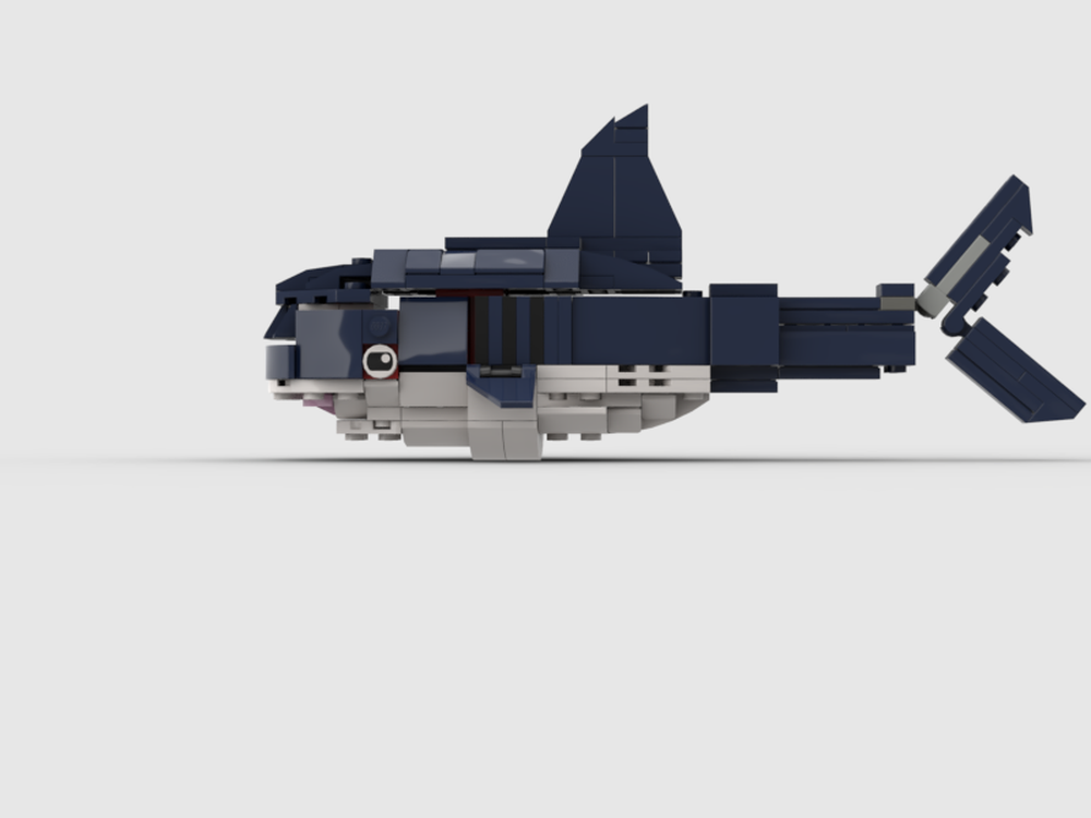 Lego blahaj shark