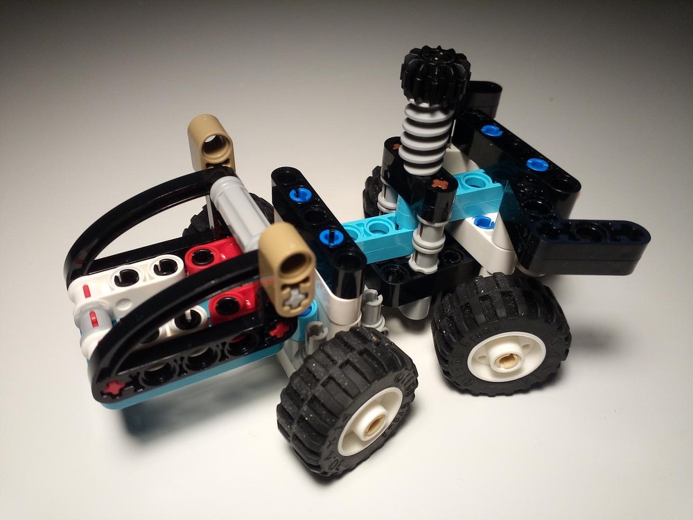 Lego Four wheel steering truck