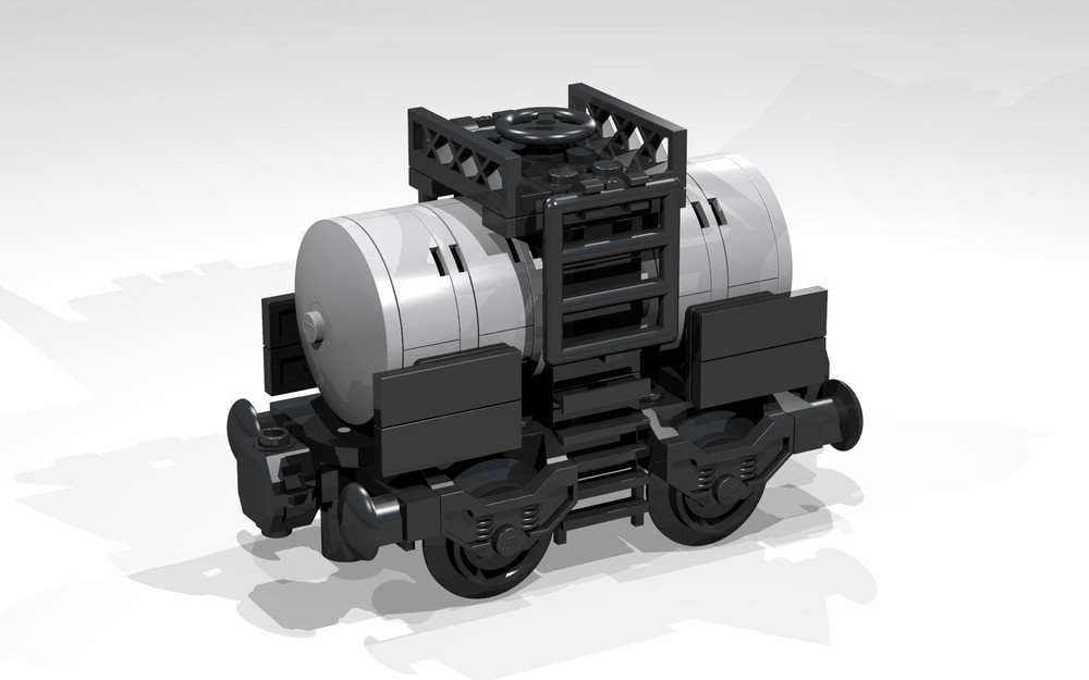 Lego 4-Wheel Tanker (mini, gray)