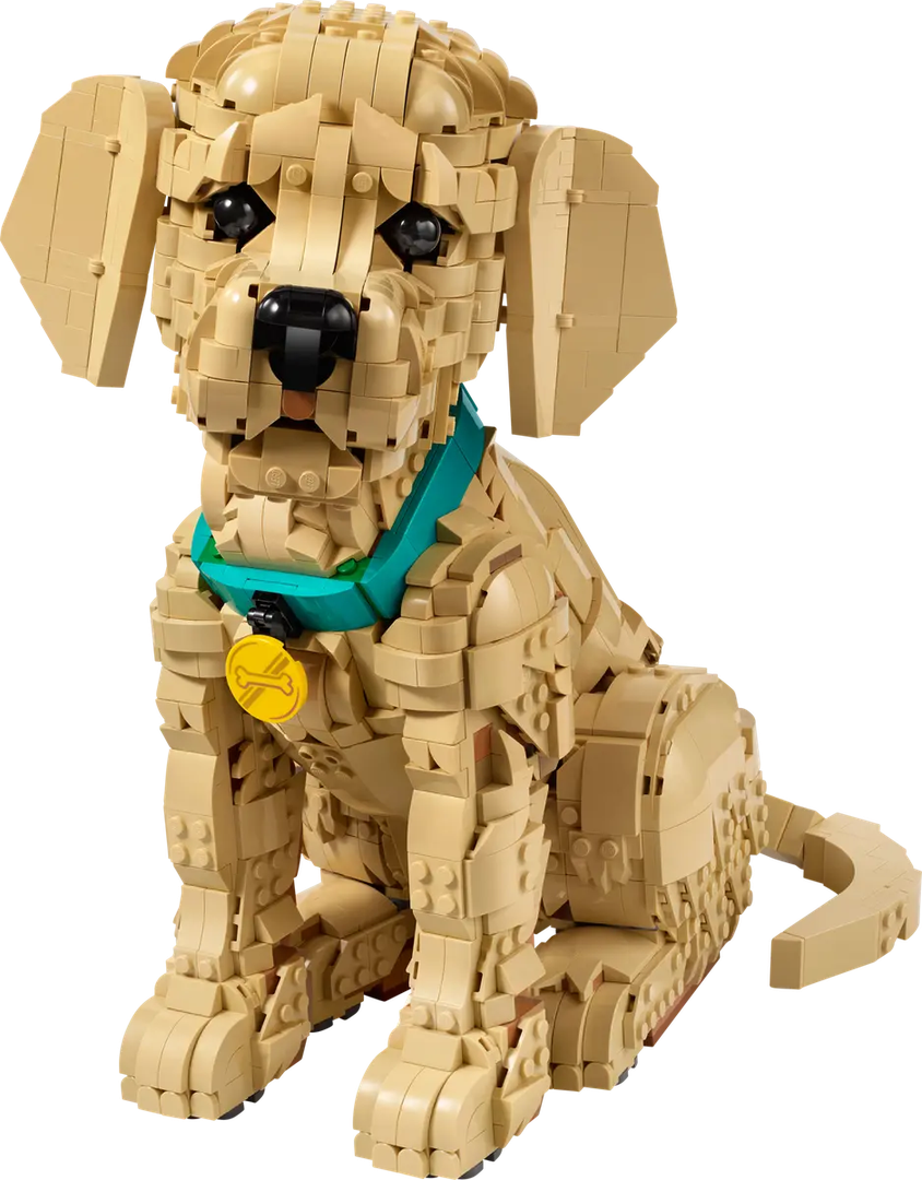 Lego Golden Retriever Puppy