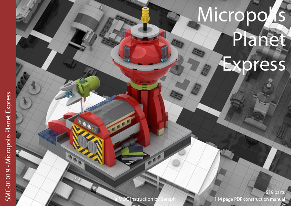 Lego Micropolis Planet Express