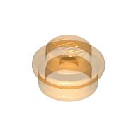 Lego Plate Round 1 x 1 with Solid Stud / Trans-Orange