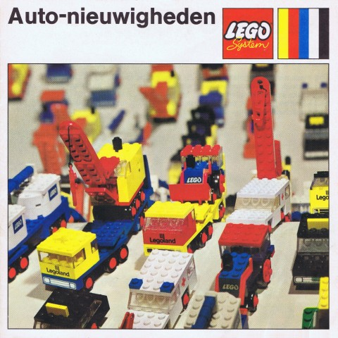 Lego 1971 Medium Belgian - Auto-nieuwigheden (3522-Be (fl.))