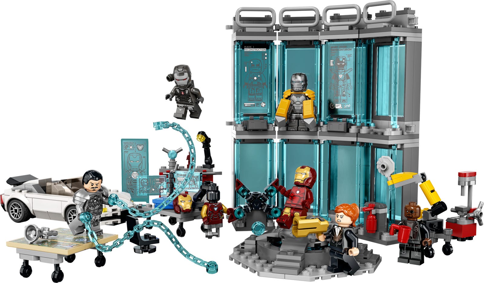 Lego Iron Man Armory