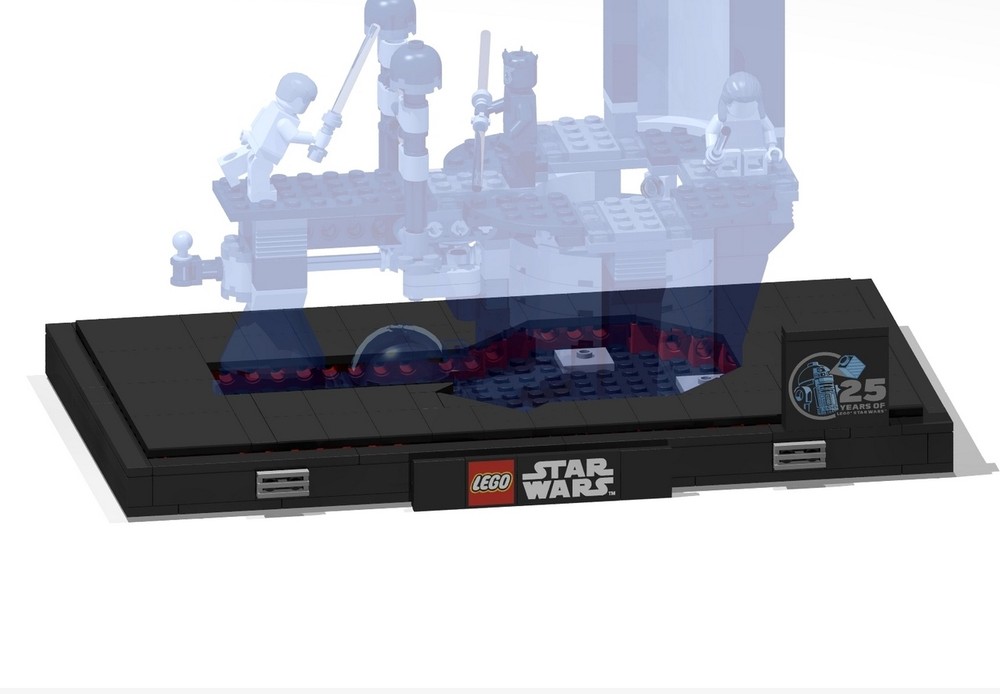 Lego Diorama base - For Duel on Nab00