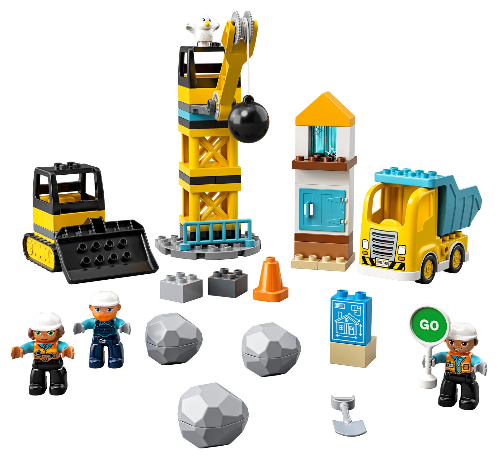 Lego Wrecking Ball Demolition