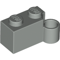 Lego Hinge Brick 1 x 4 [Lower] / Light Gray