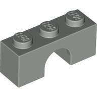 Lego Brick Arch 1 x 3 / Light Gray