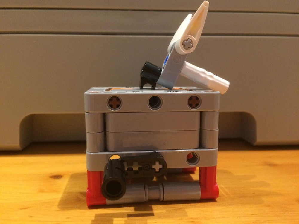 Lego Jumping Bunny Kinetic Sculpture