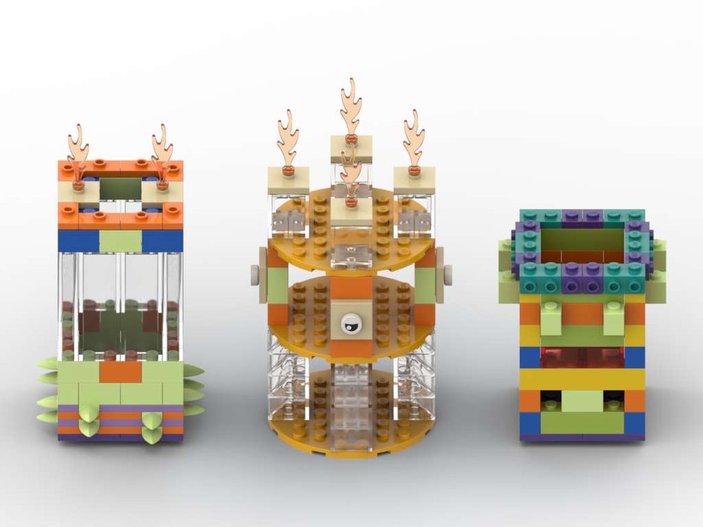 Lego Three Vessels