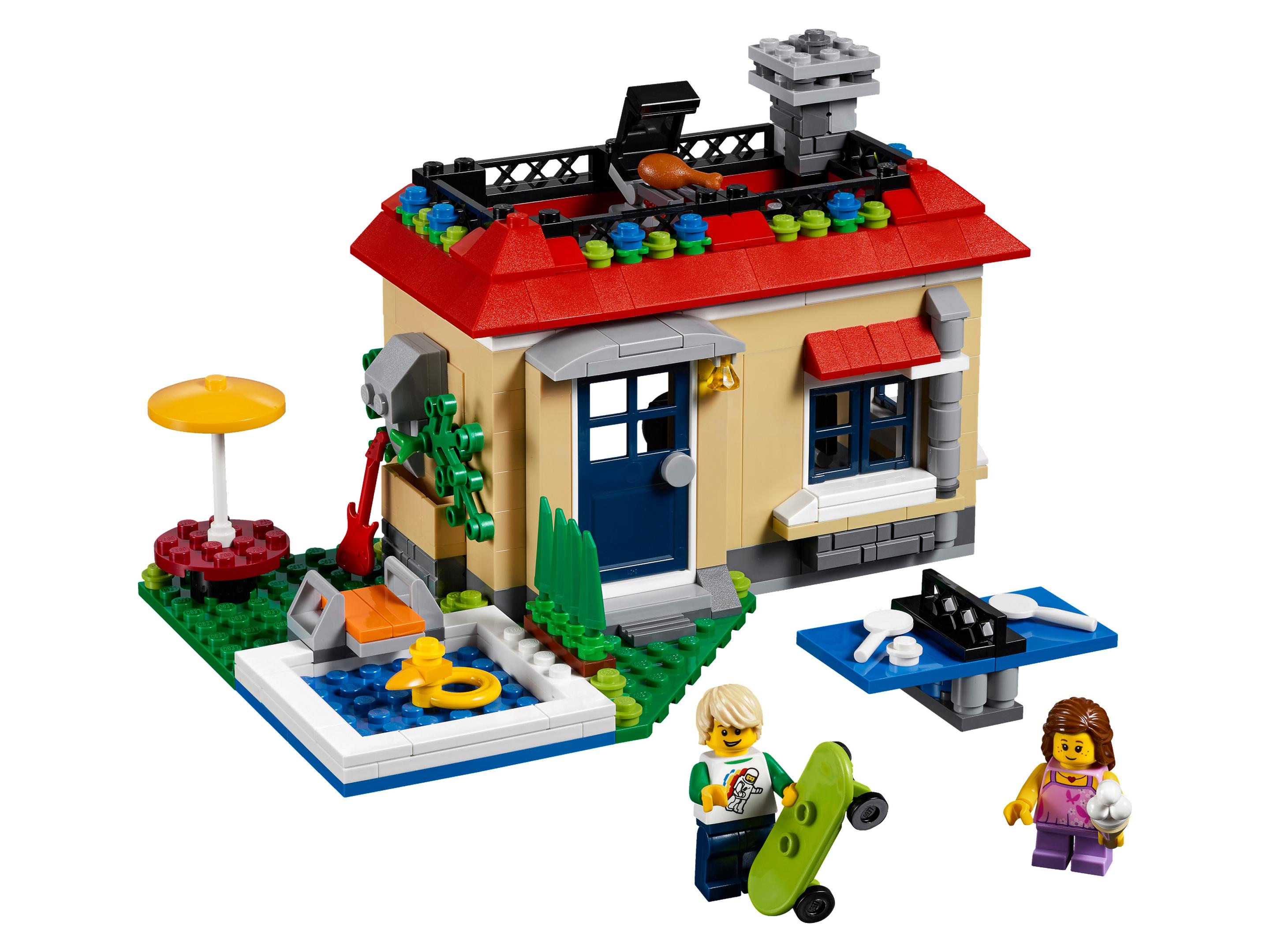 Lego Modular Poolside Holiday