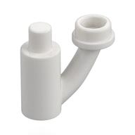 Lego Plant, with Bar and Off-shoot with Stud / White